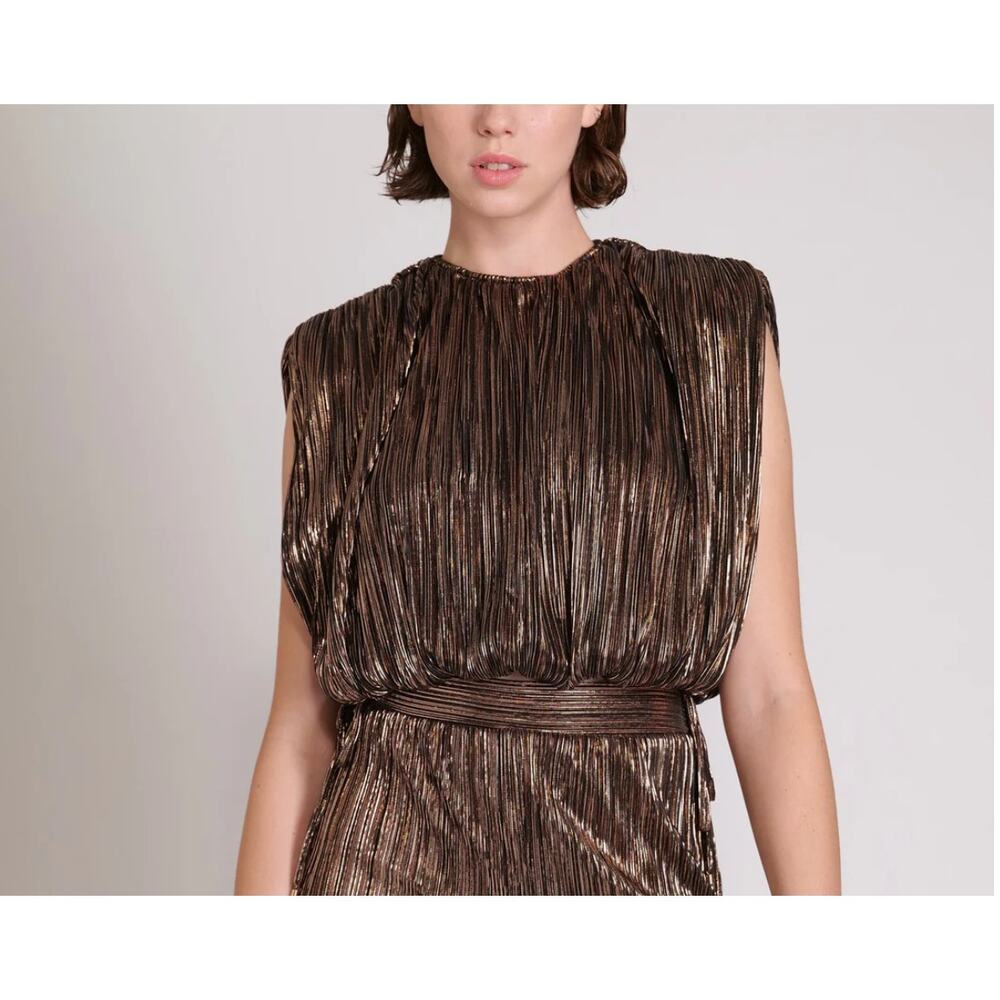 SABINA MUSAYEV NWT North Top in Brown // XL